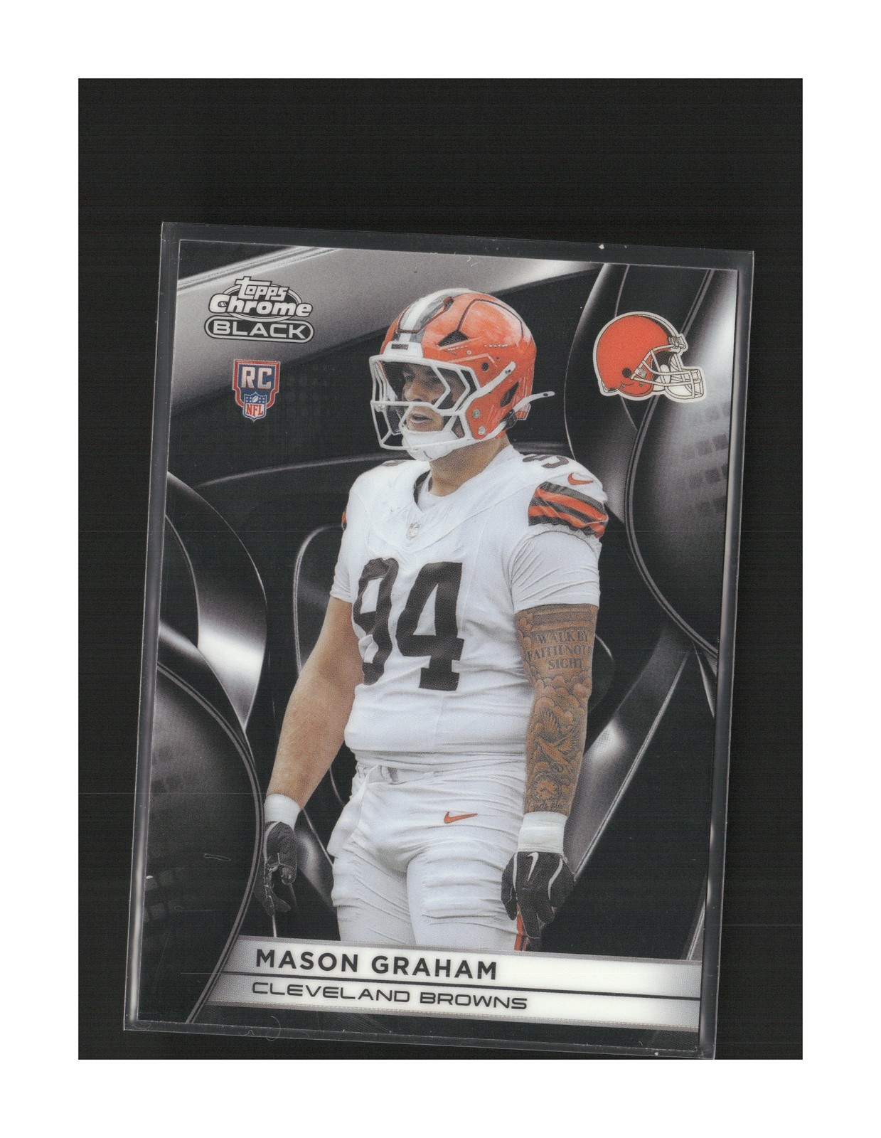 Mason Graham Topps Chrome Black #110 Base