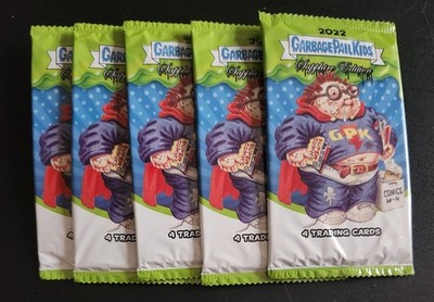 LOT 5 PACKS: Garbage Pail Kids GPK Chrome S3 Sapphire Edition (UNOPENED SEALED)