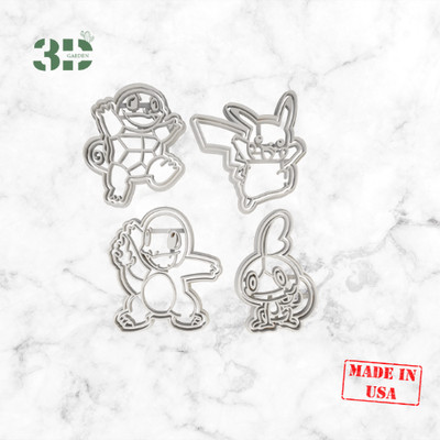 Pokemon cookie cutters