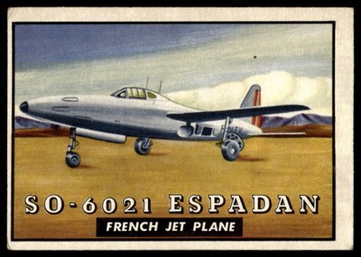 1952 Topps Wings Friend or Foe (R707-4) #105 SO.6021 Espadan