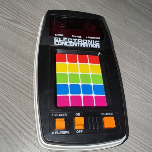 1979 L.J.N. Toys ELECTRONIC KONZENTRATION Handheld-Spiel mit BOX - GETESTET & FUNKTIONIERT - Bild 2 von 10