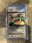 Snorlax LV. X Pokémon 2009 Rising Rivals Holo Platinum 111/111 CGC Graded 4.5