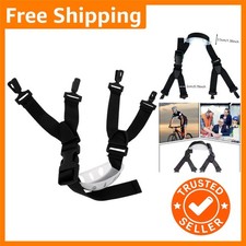Lightweight Hard Hat Chin Strap with Soft Cup - Compatible with Most Helmets