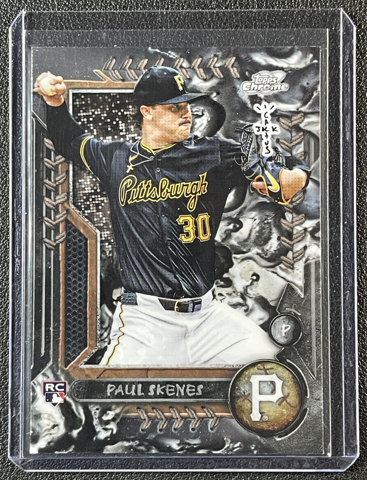 PAUL SKENES 2024 TOPPS COSMIC CHROME X CACTUS JACK #11 TRAVIS SCOTT ROOKIE RC