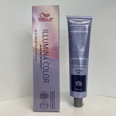 Single Wella Illumina Color Permanent Hair Color Packaging May Vary