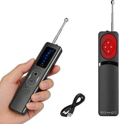 Tragbare versteckte Kamera Detektor Anti Spy Bug GPS Tracker Finder Scanner Gerät