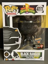 Funko Pop! Figura Vinilo Power Rangers Black Ranger #411 Morphing GameStop
