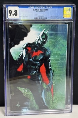 Batman Beyond #1 2023 NYCC Dell'Otto Virgin Variant - 1st Terry McGinnis CGC 9.8