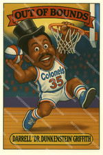 GX843 Darrell Griffith - ABA Colonels Out of Bounds 4x6 12x18 16x24 Photo