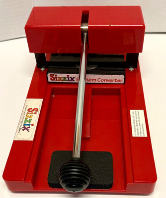 Sizzix Original Red Die-Cutting Machine + System Converter | Provo Craft Press