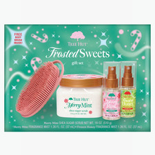 Tree Hut Frosted Sweets Exclusive Gift Set 3 Pc With Free Body Brush Inside