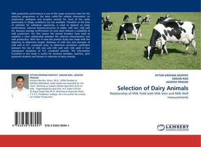 Atturi Krishna Murthy (u. a.) | Selection of Dairy Animals | Taschenbuch (2010)