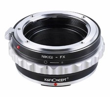 K F Concept Lens Adapter for Nikon G Lens to Fujifilm X-Series Fuji X Cameras