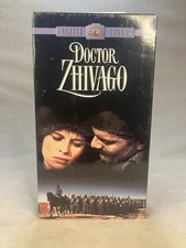 Doctor Zhivago" VHS tape set from the MGM "Screen Epics" collection