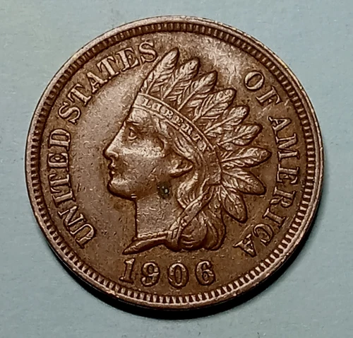1906-P Indian Head Cent — photo from the most recent tracked eBay sale