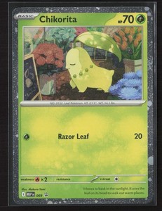 Chikorita (Cosmos Holo) 069 Mega Evolution Promo