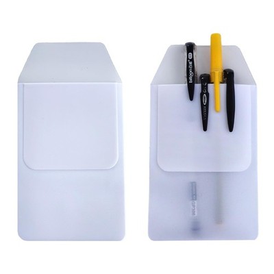 Erewa Pack of 10 Pocket Protectors, Heavy PVC Pen Holder Pouch, Pocket Pen Le...