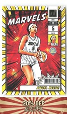 2025 Donruss WNBA #20 Angel Reese Net Marvels Chicago Sky