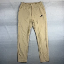 Nike Sportswear Commuter Pants Mens Small Tan Tech Woven Performance DM6621-247