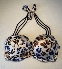 Victoria  s Secret Rare 2013 Bombshell Bikini Top 36B Swimwear Adds-2-Cups