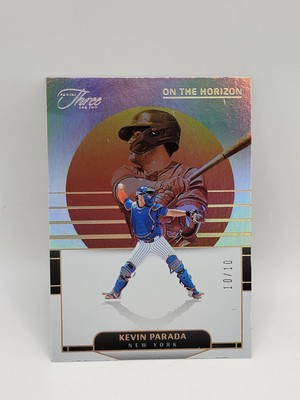 2024 Panini Three and Two - On the Horizon Kevin Parada #21 Holo Gold /10 (RC)