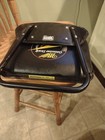 Vintage Miller Genuine Draft Stadium Bleacher Seat Folding Padded Chair NASCAR — photo 3