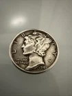1941 - P Mercury Silver Dime ~ Brilliant Uncirculated ~ TONING ~ FREE SHIPPING