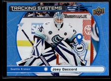 2025-26 Upper Deck Series 1 Tracking Systems #TS-4 Joey Daccord