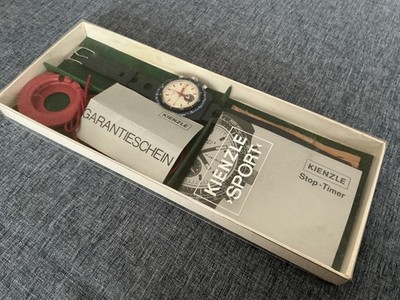   Wertanlage Kienzle Chronograph Stop Timer NOS Full Set Olympia München 1972