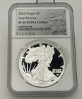 Photo of a 2022 American Silver Eagle from an eBay listing that sold on Jul 20, 2026