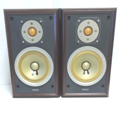 YAMAHA NS-5 Speaker Pair 2Way Bass Reflex Bookshelf Tested Japan