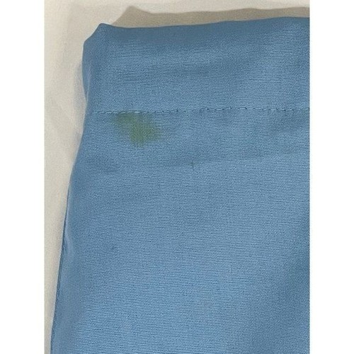 cherokee pant scrub elastic tie waist pockets polyester blend blue large READ - Picture 3 of 9