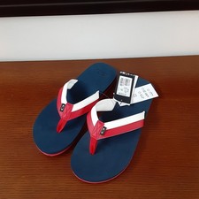 Oakley Mens Burke Flip Flop Sandal Slide Red/White/Blue US 13 New