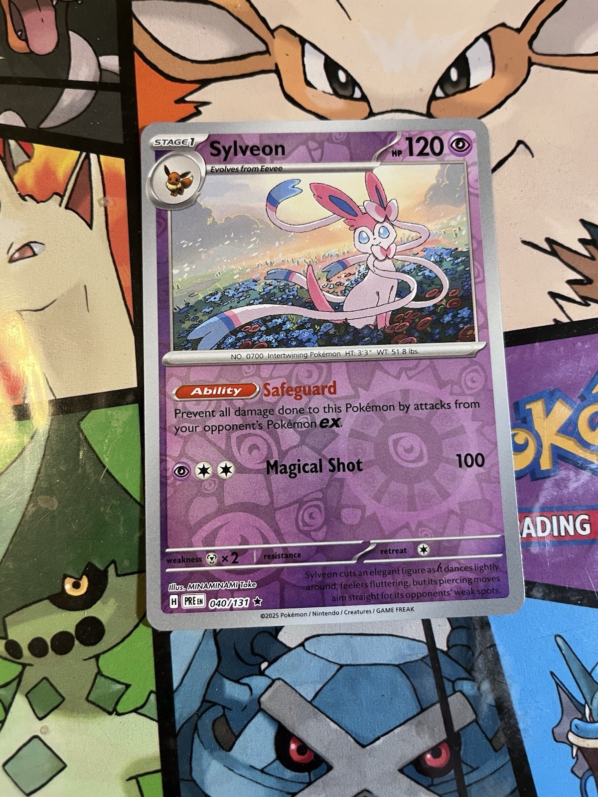 Sylveon Rare SV: Prismatic Evolutions 040/131 NM Reverse