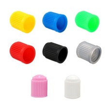 100-pack Lot Tire Valve Stem Caps Plastic Wheel Air Covers Cartruck Universal