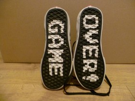 Vans Nintendo NES Controller 'GAME OVER' SK8-Hi High Top Mens 3 UK OR 4 US