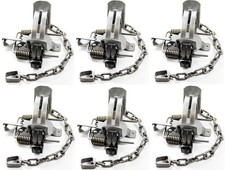 6 Bridger #1.5 Offset Coil Spring Trap Trapping Supplies 6 Traps
