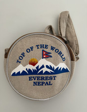 Himalayan Hemp Round Crossbody Bag