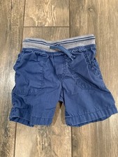 Oshkosh Boys Blue Cargo Shorts Size 3T