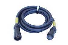 Socapex 19Pin 2.5mm Extension Power Cable Male to Female Connectors for Stage