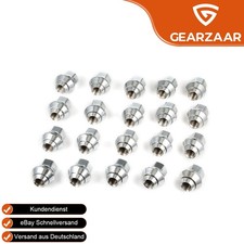 Radmuttern Kegelbund Mutter M12x1,5 SW19 Passend für Ford Alufelgen Fiesta Chrom