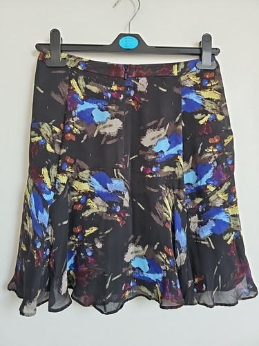 Reiss Silk Floaty Overlay Pretty Skirt Size 8 - Picture 6 of 6