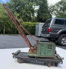 VINTAGE PRE-WAR Lionel Lines No 219 Standard Gauge Derrick Crane Car — photo 1