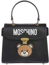 NWT Moschino Teddy Bear Sachel Black