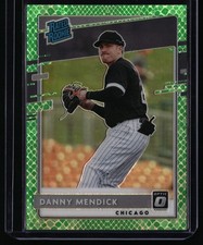 2020 Donruss Optic #91 Danny Mendick Dragon Green #/84