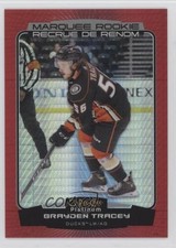 2022 O-Pee-Chee Platinum Marquee Rookies Red Prism /199 Brayden Tracey #213 13ft