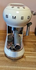 Smeg Espresso Coffee Machine Cream Excellent Condition