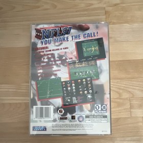 Sega Sports NFL '97 Sega Saturn NTSC-U/C 1996 w/ Manual, Play Editor, 1-8P
