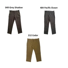 Weatherproof Men's Stretch Straight Fit Commuter Flex Waistband Pant, W4F683SC