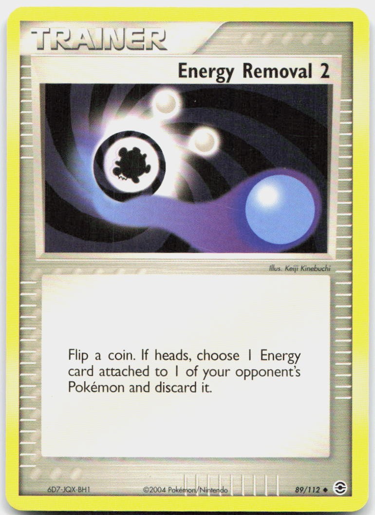Energy Removal 2 89/112 Uncommon FireRed & LeafGreen Pokemon LP